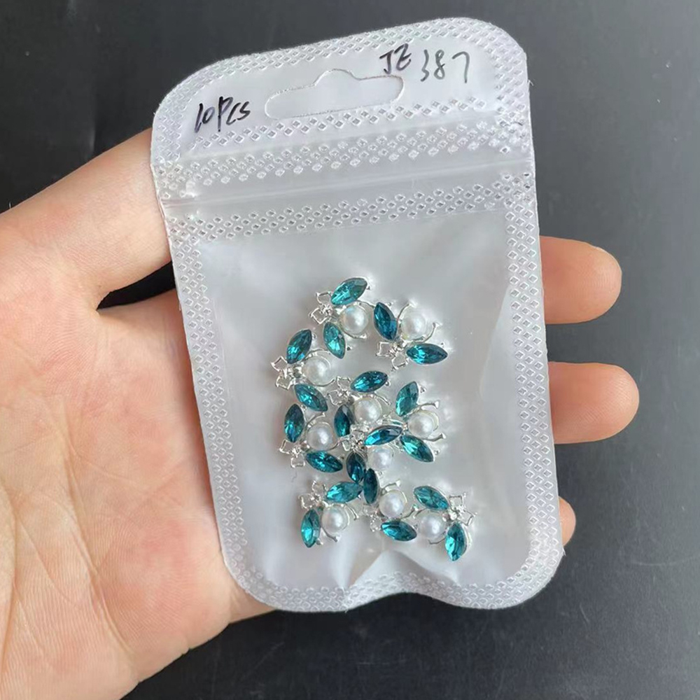Nail Art Xs - 10pcs 3D Alloy Nail Art Charms