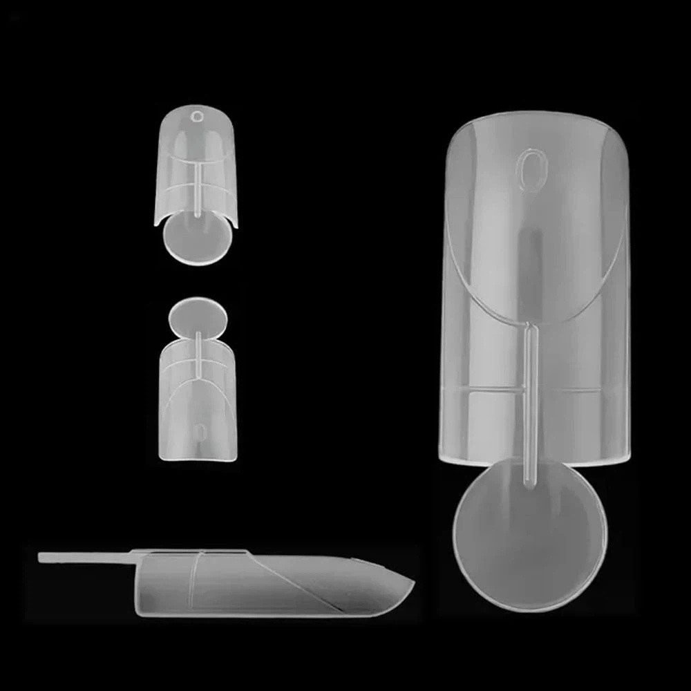 Nail Art Ombre - 140PCS Matte Surface French Nail Dual