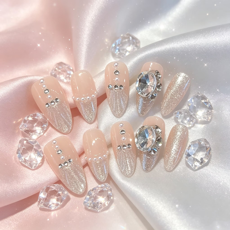 Nail Art Xs - 10PCS Handmade Press On Nails Design