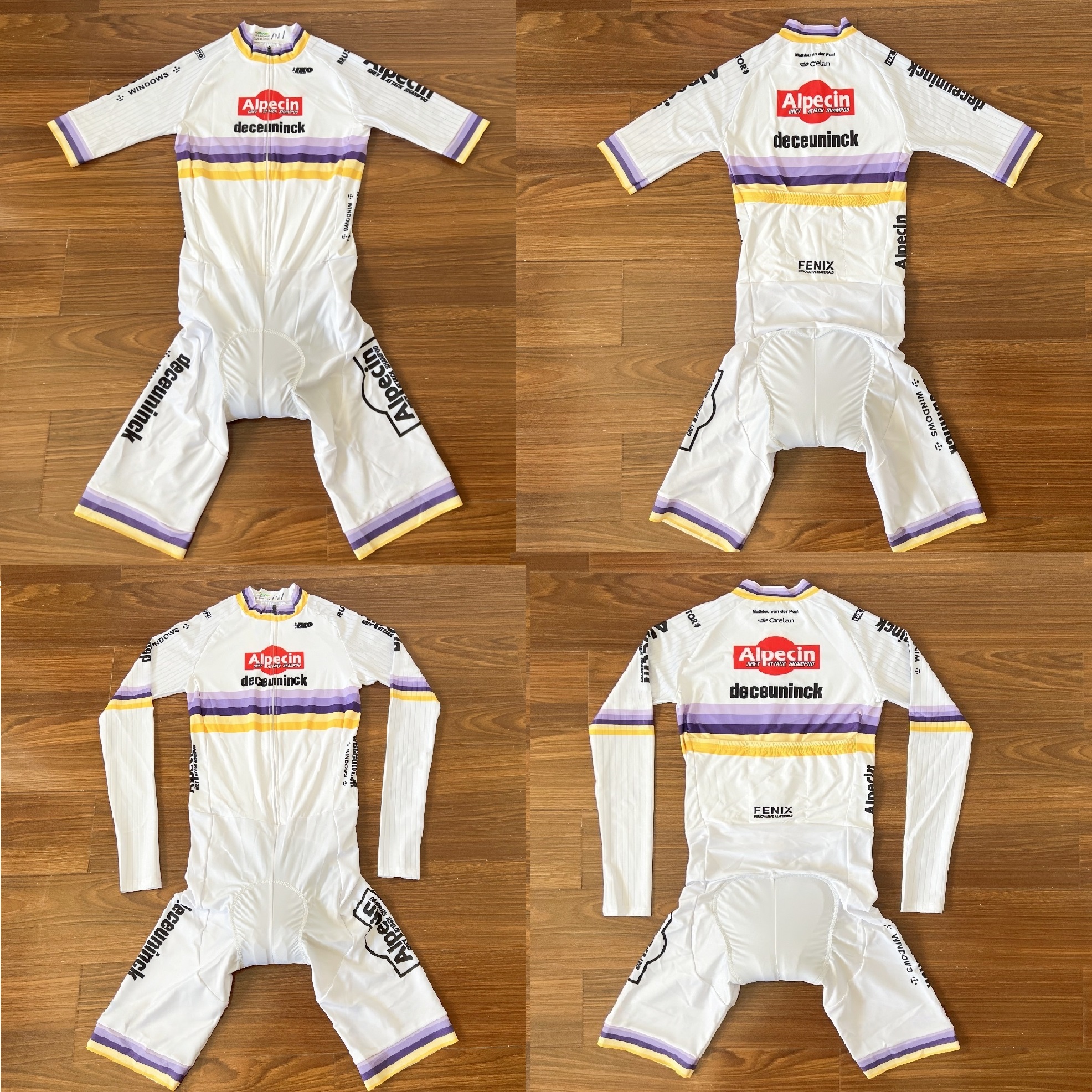 Nail Art Xs - LASER CUT Skinsuit ALPECIN Deceuninck TEAM