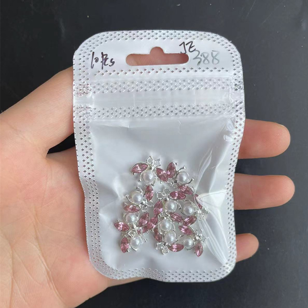 10pcs 3D Alloy Nail Art Charms - Nail Art Xs ulasan dan harga