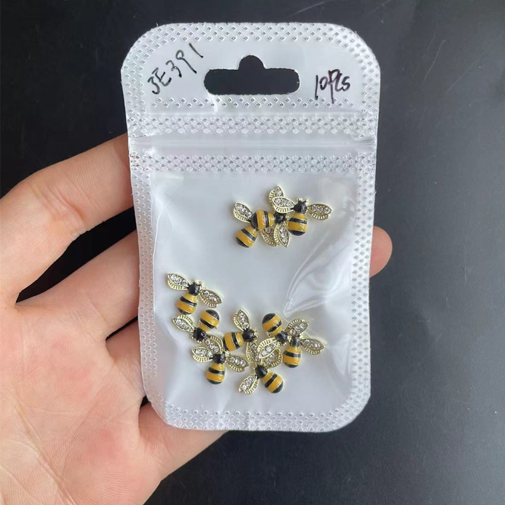 10pcs 3D Alloy Nail Art Charms - Nail Art Xs ulasan dan harga
