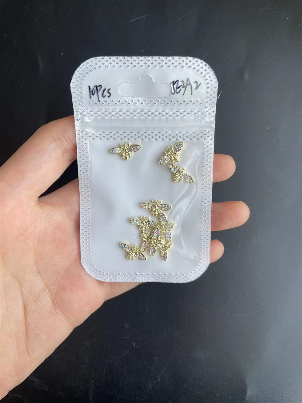 10pcs 3D Alloy Nail Art Charms - Nail Art Xs ulasan dan harga