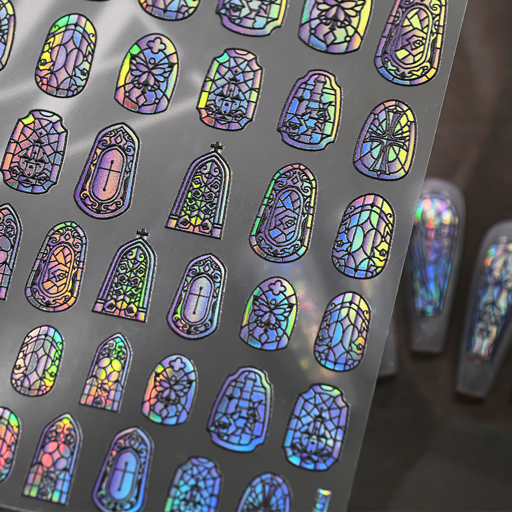 5D Sparkly Retro Glass Fragmen - Nail Art Zelda ulasan dan harga