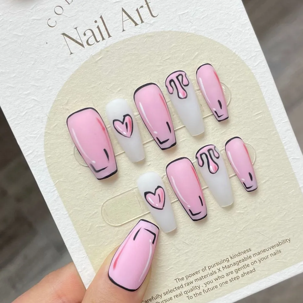 Handmade Short Catoon False Na - Nail Art Xs ulasan dan harga