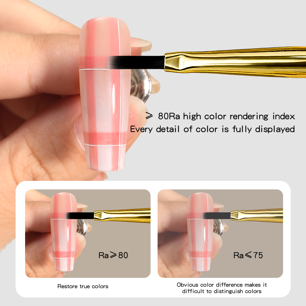 Kaniu Clip-On Nail Station Lig - Nail Art Ombre ulasan dan harga