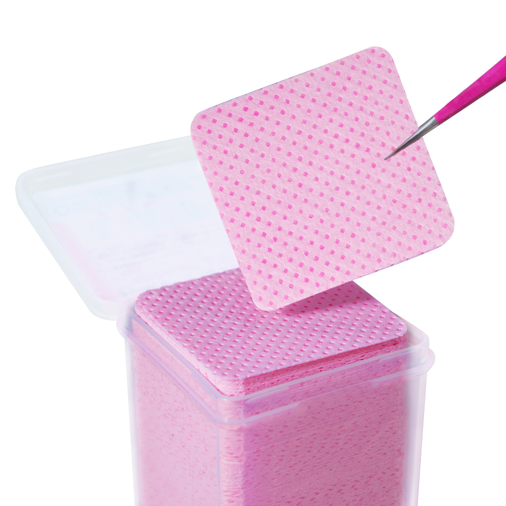 200Pcs Pink Lint-Free Nail Pol - Nail Art Remove ulasan dan harga