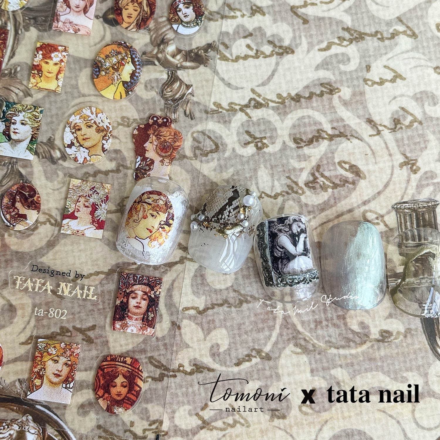 Intage Photo Frame Border Boho - Nail Art Zelda ulasan dan harga
