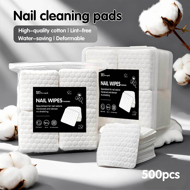 200/500Pcs Lint-Free Nail Poli - Nail Art Remove ulasan dan harga