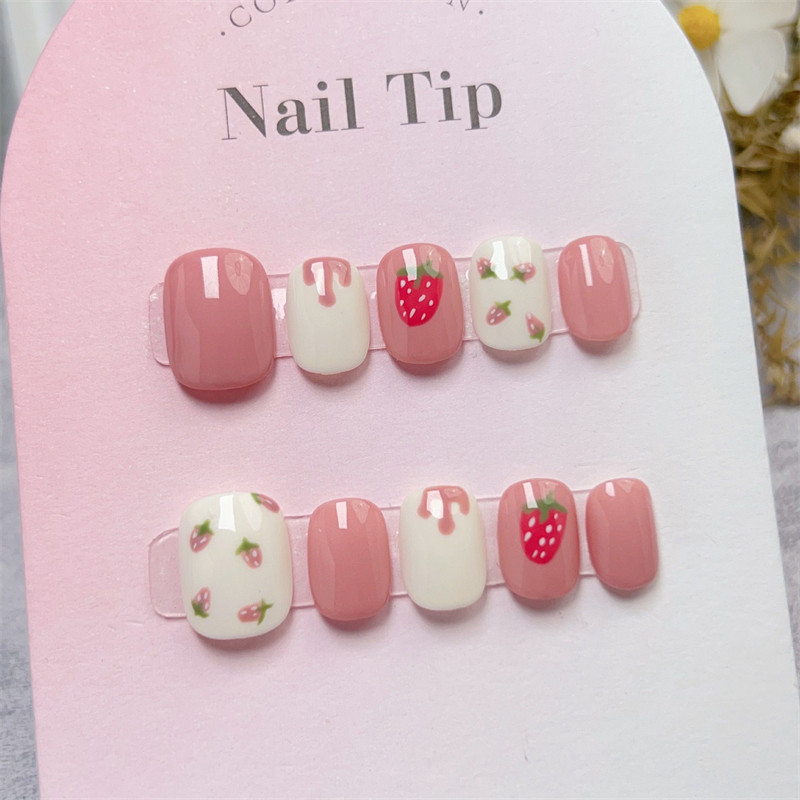 10pcs Handmade Press on Nails  - Nail Art Xs ulasan dan harga