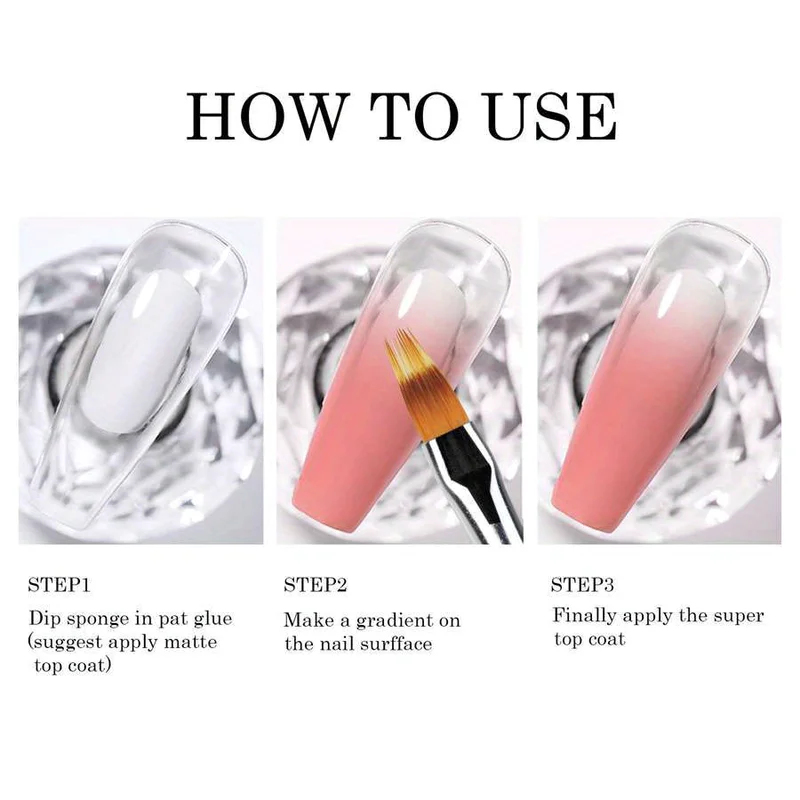 3-18Pcs Nail Art Brush Lace Om - Nail Art Ombre ulasan dan harga