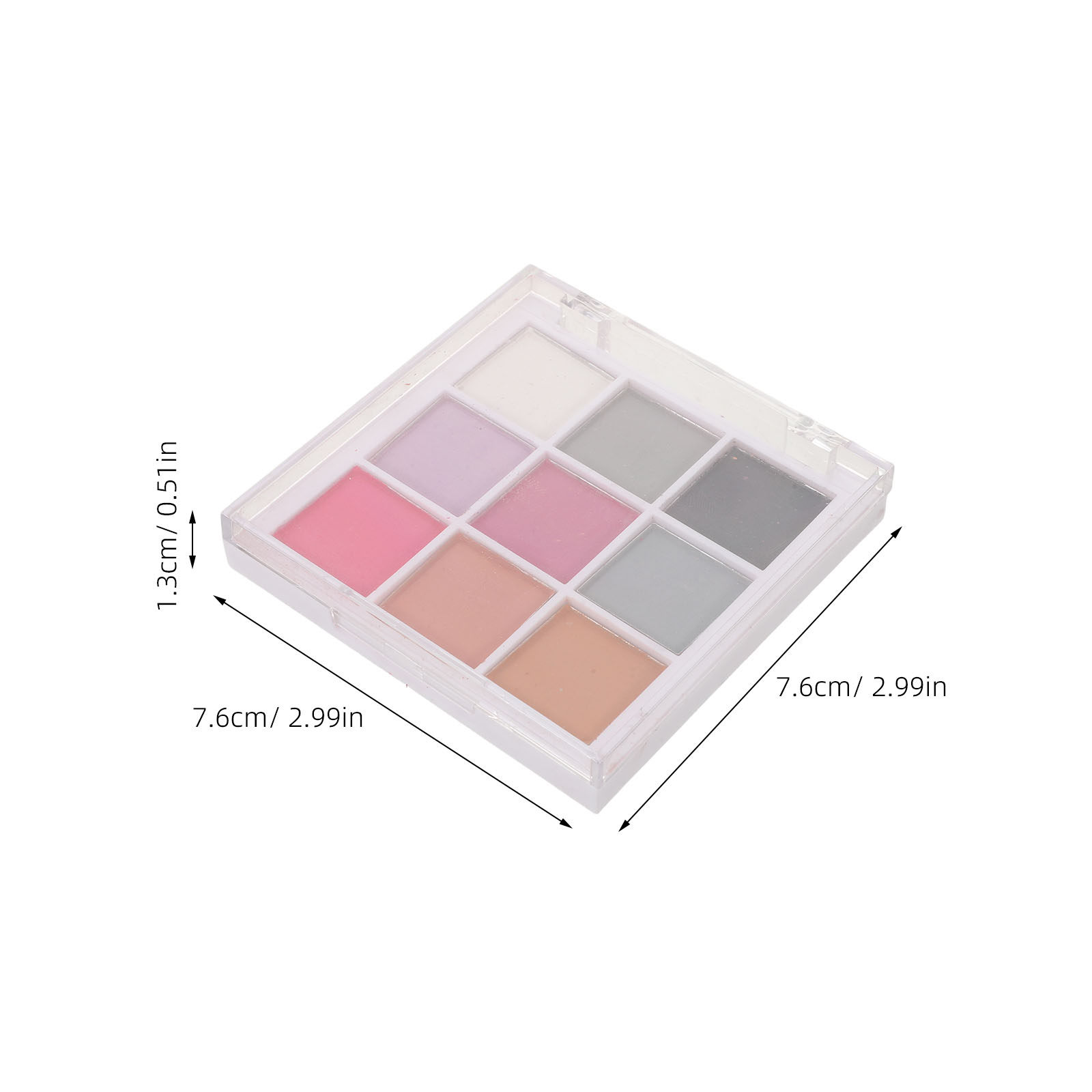 Nail Powder Pigment Palette So - Nail Art Ombre ulasan dan harga
