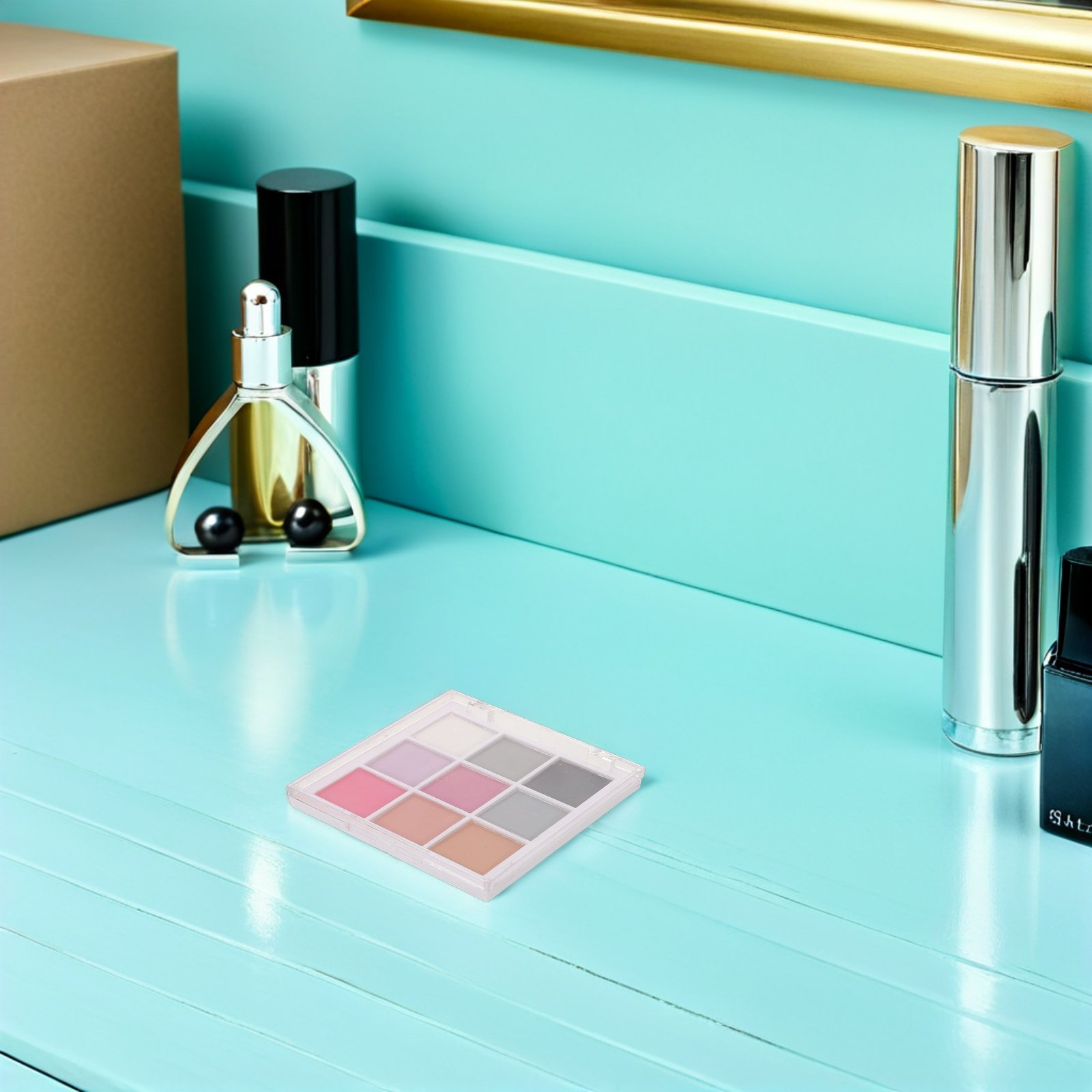 Nail Powder Pigment Palette So - Nail Art Ombre ulasan dan harga