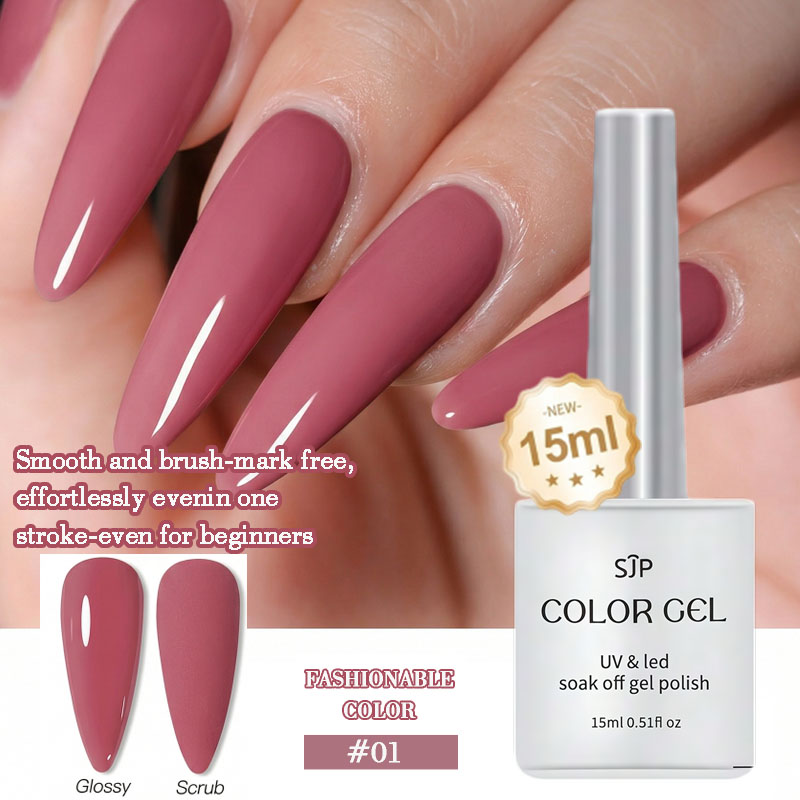 15ml dusty rose pink gel nall  - Nail Art Dusty Pink ulasan dan harga