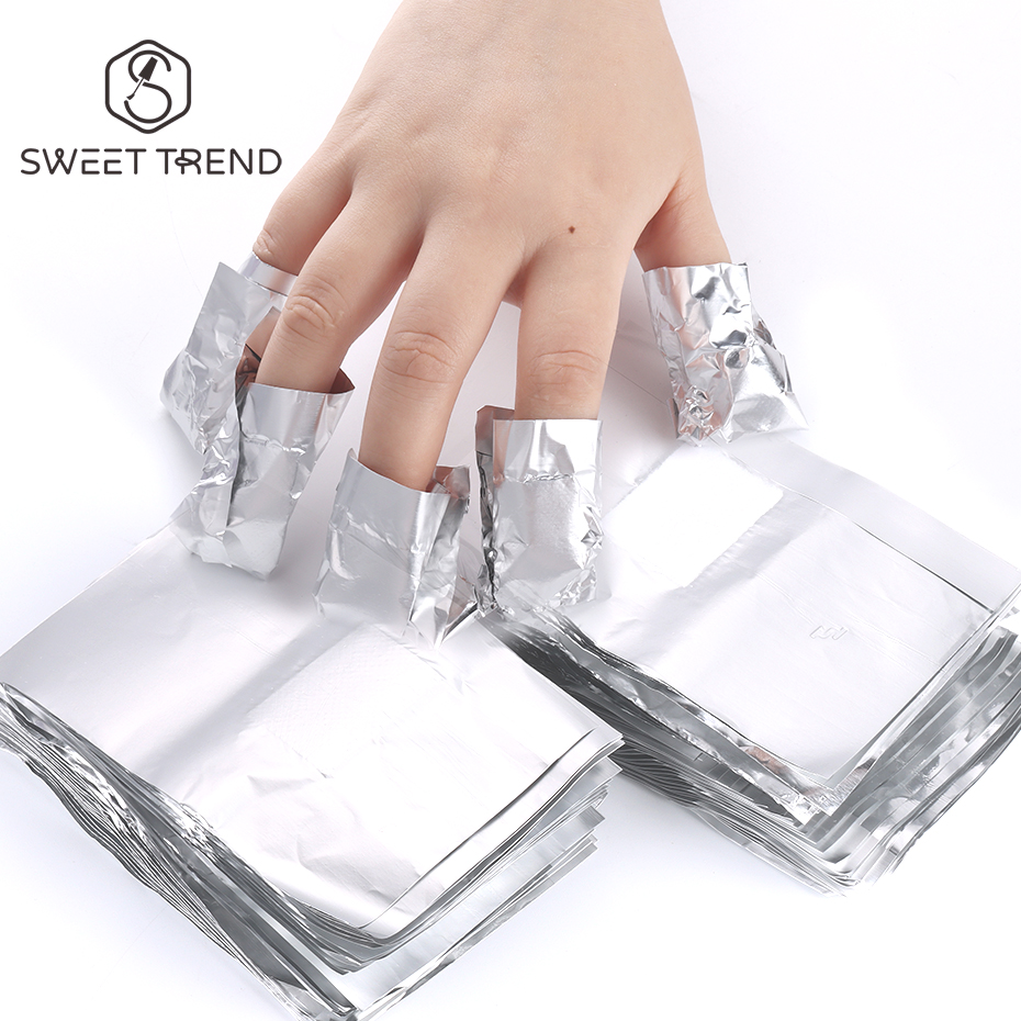 50/100pcs Immersion Remover Al - Nail Art Remove ulasan dan harga