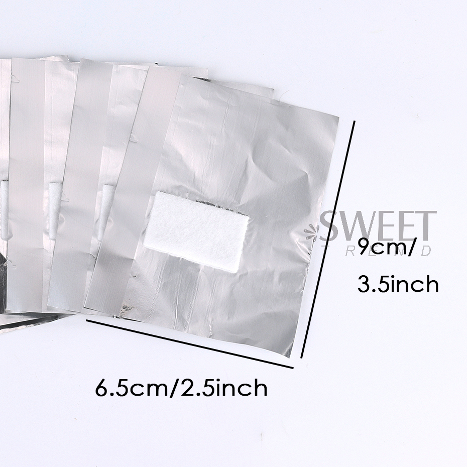 50/100pcs Immersion Remover Al - Nail Art Remove ulasan dan harga