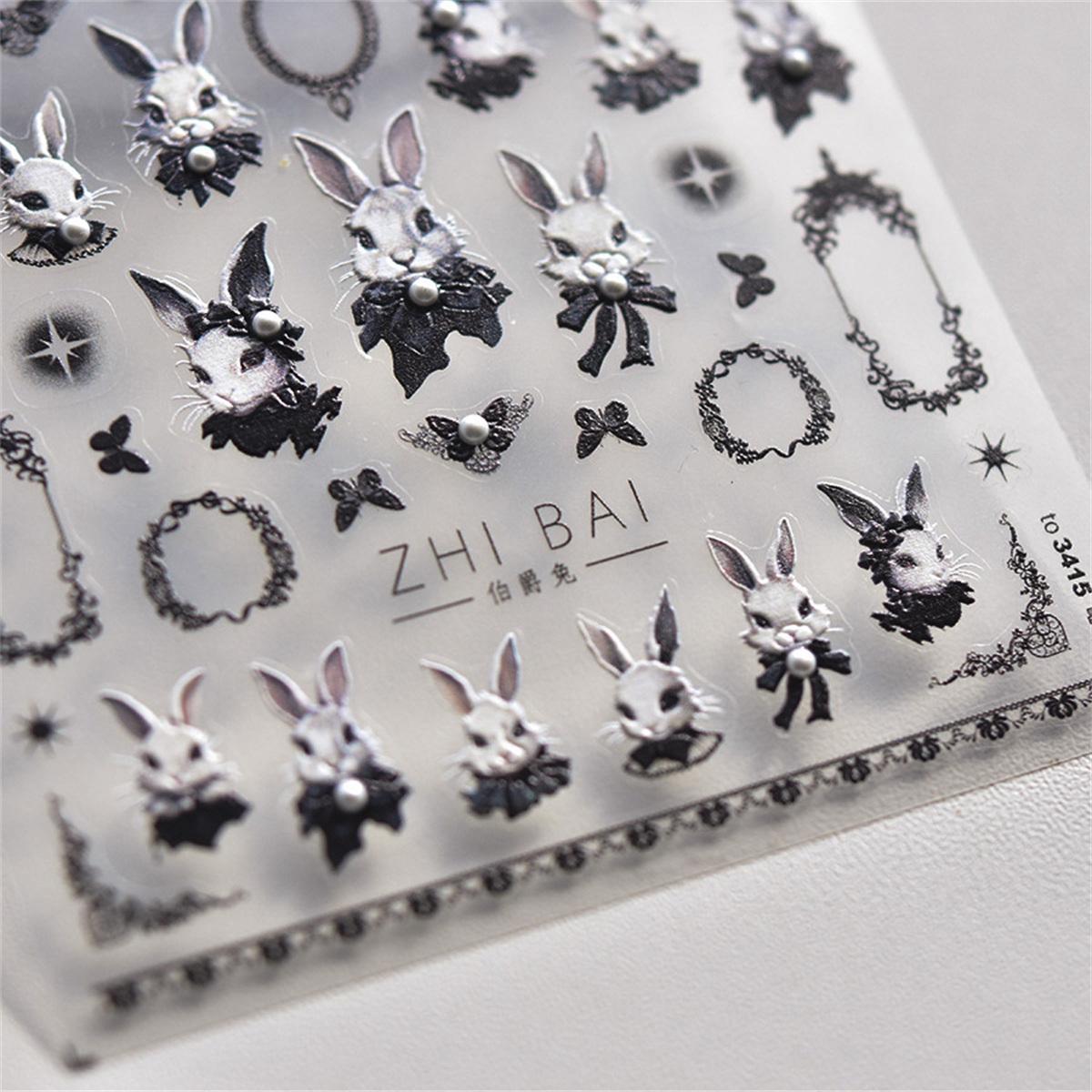 1pcs 5D Embossed Kawaii Dark G - Nail Art Zelda ulasan dan harga