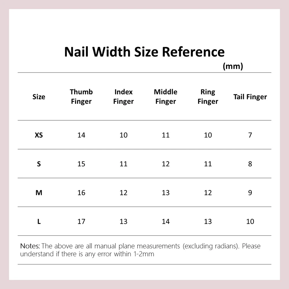 Handmade Short Press on Nails  - Nail Art Xs ulasan dan harga