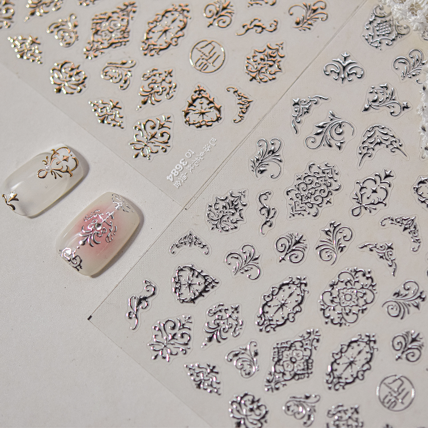 Baroque Pattern Hot Stamping G - Nail Art Zelda ulasan dan harga