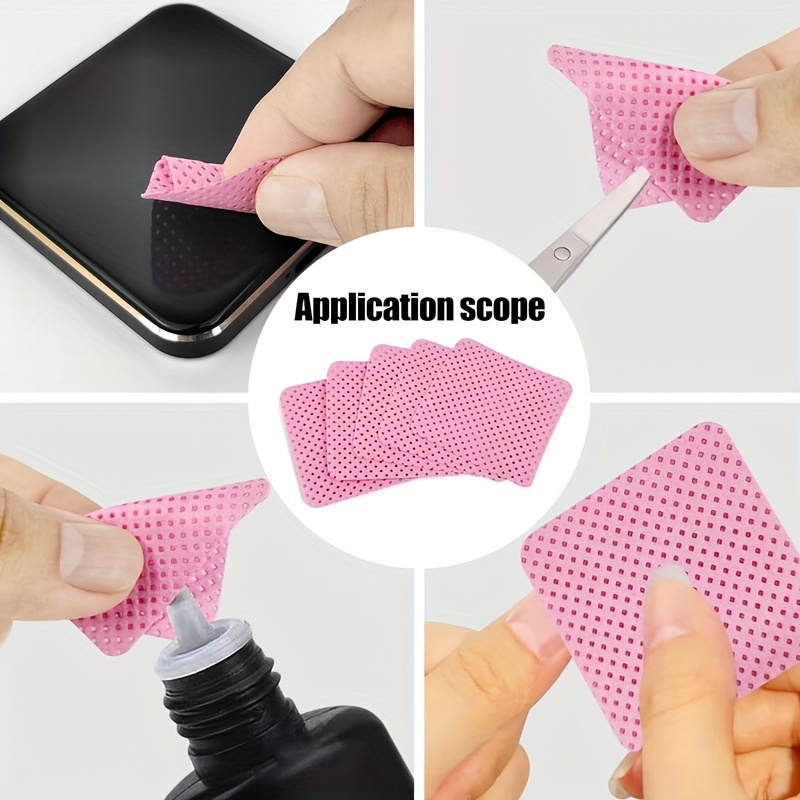 50/100/200pcs Lint-Free Nail W - Nail Art Remove ulasan dan harga
