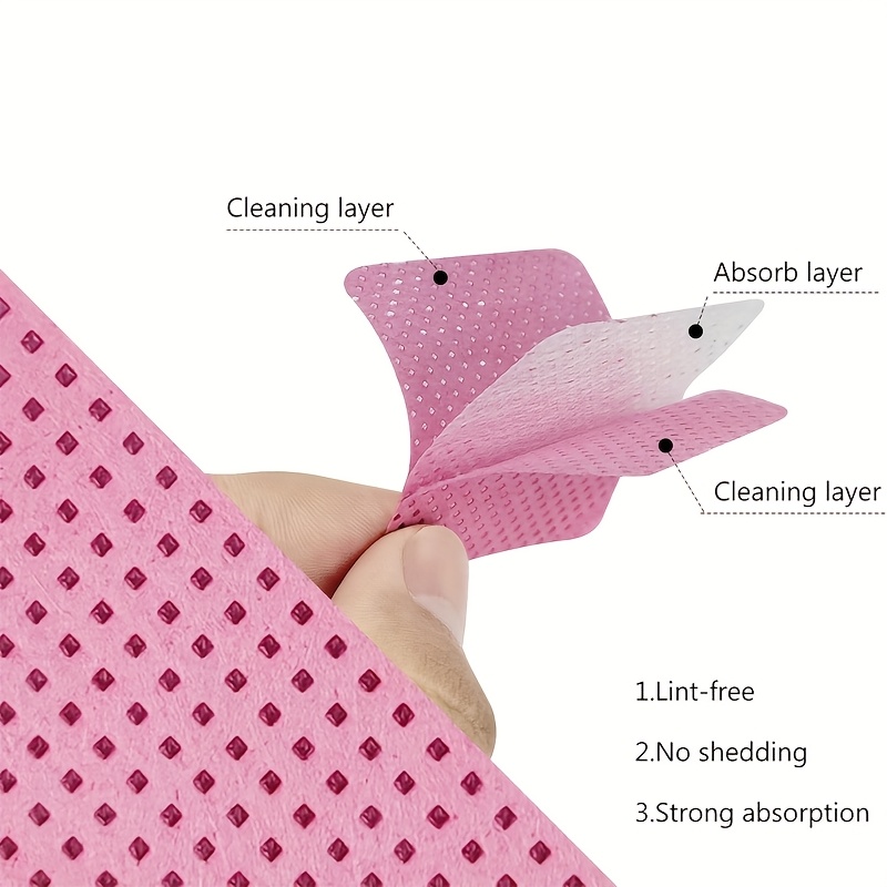 50/100/200pcs Lint-Free Nail W - Nail Art Remove ulasan dan harga