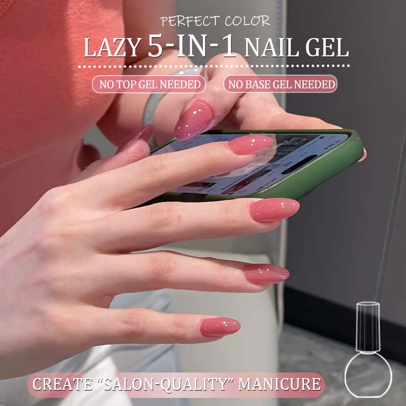 PERFECT COLOR All-in-One Gel D - Nail Art Dusty Pink ulasan dan harga