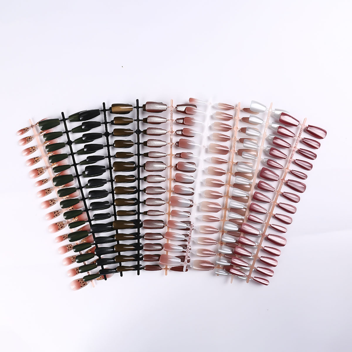 30Pcs Oval Short Pink Press on - Nail Art Ombre ulasan dan harga