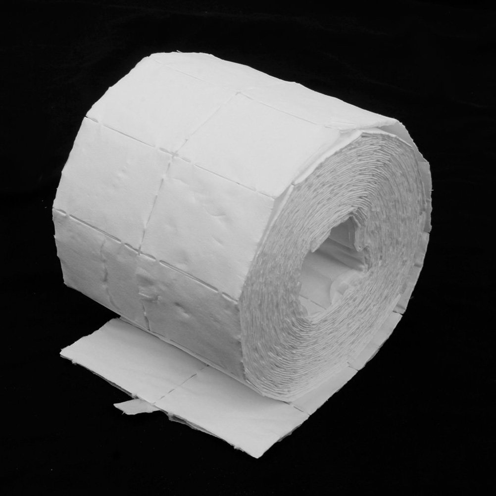 500Pcs White Cotton Fiber Nonw - Nail Art Remove ulasan dan harga