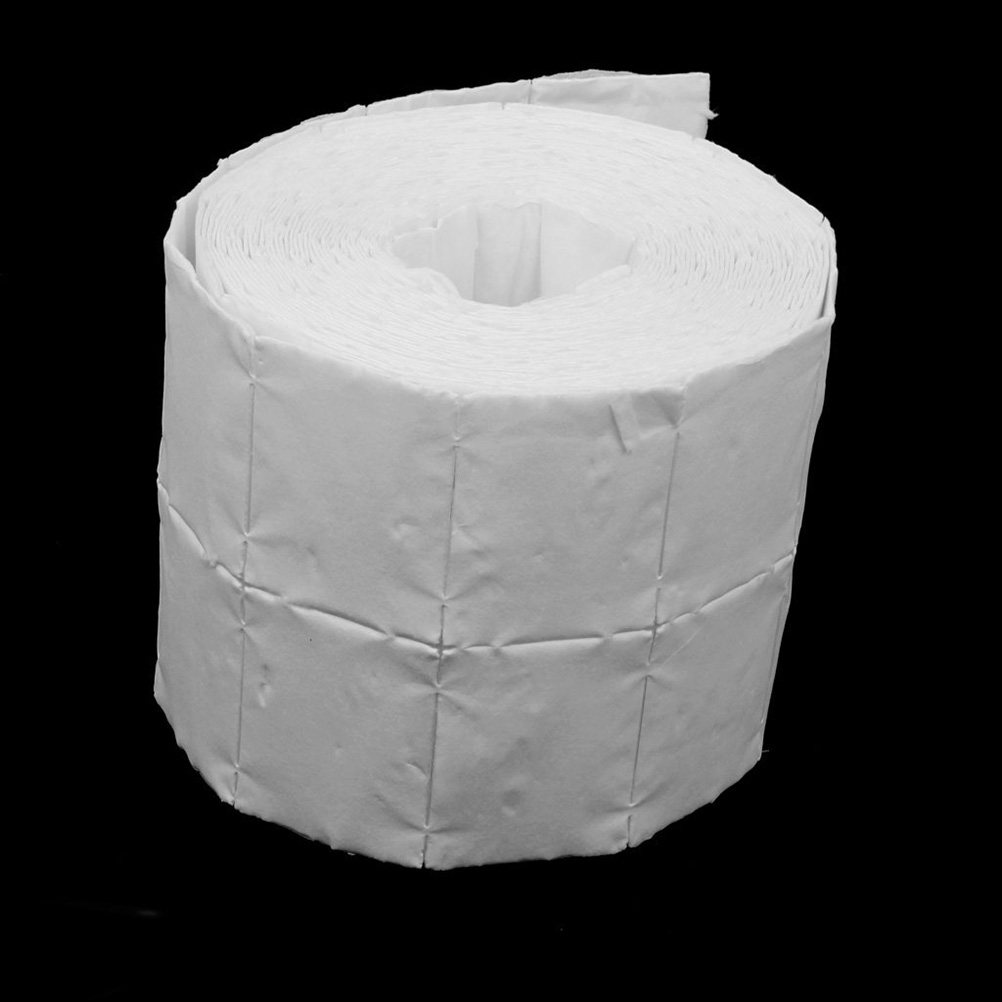 500Pcs White Cotton Fiber Nonw - Nail Art Remove ulasan dan harga